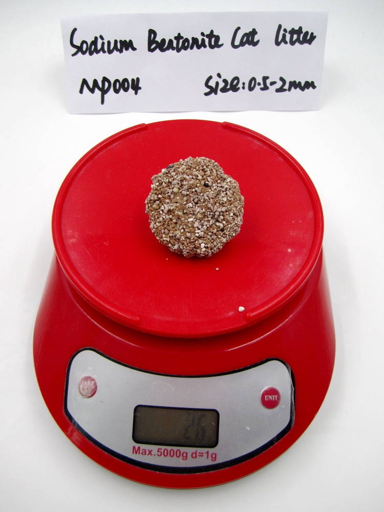 Light Weight Clumping Sodium Bentonite Cat Litter GP004