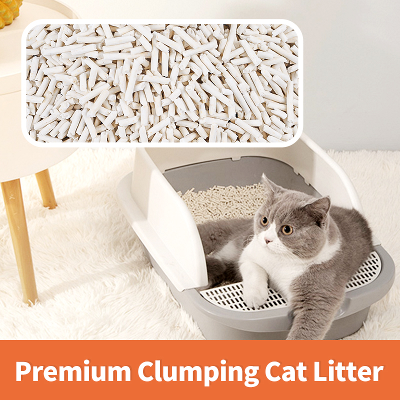 Biodegradable tofu cat litter with high absorption popular In Malaysia