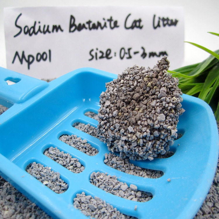 Premium Clumping Sodium Bentonite Cat Litter GP001