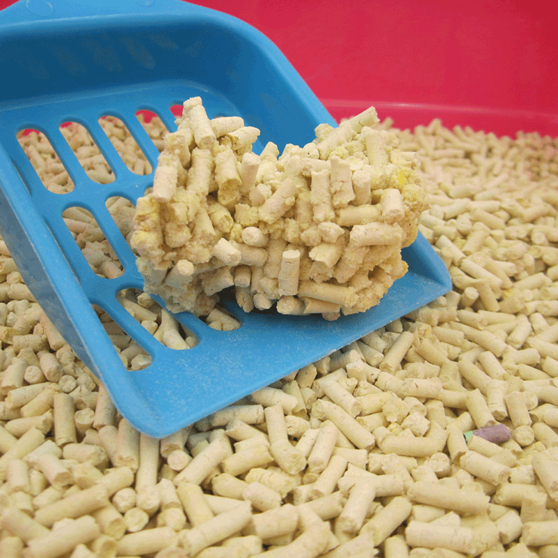 Natural fast clumping and highly absorbent tofu cat litter Corn litter