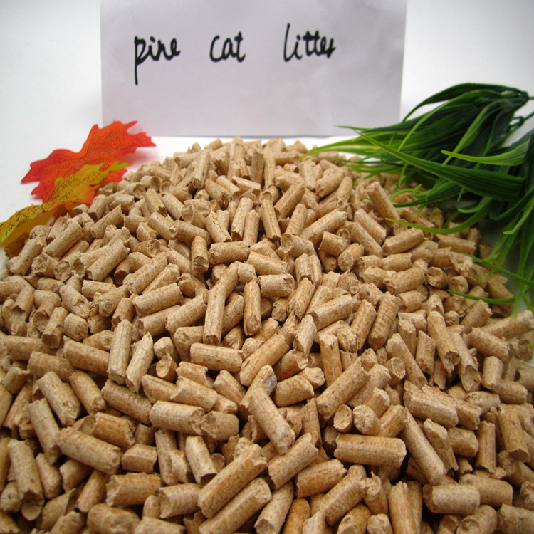 pine wood pellets for cat litter