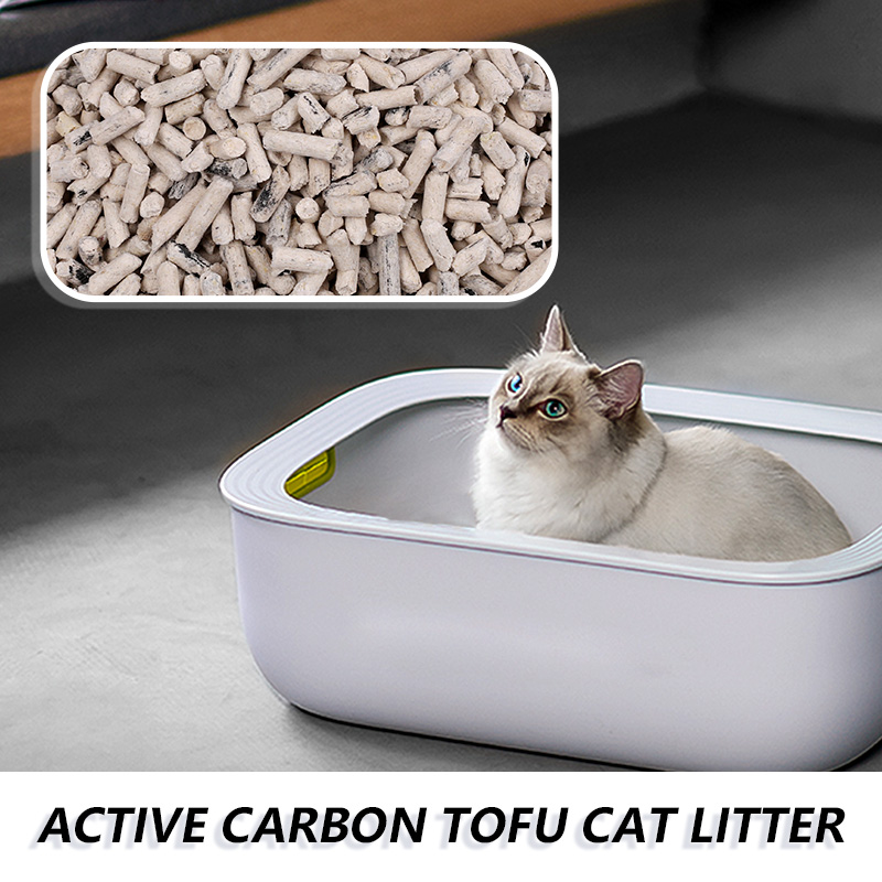 Activated Carbon Tofu Cat Litter Popular in Singapore