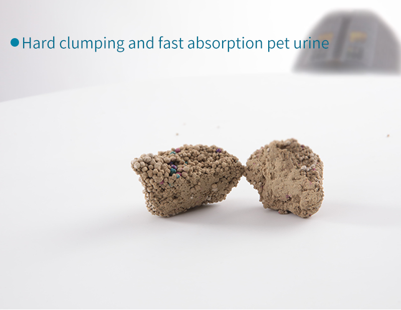 Good Water-absorbing Environmental Pet Bentonite Cat Litter  in China