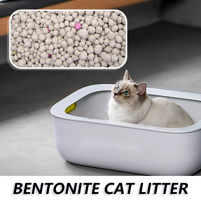 Ball shape good clumping bentonite cat litter in Southern America