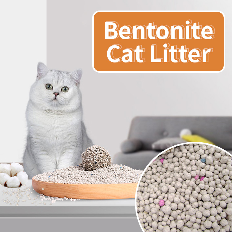 Super absorption bentonite cat litter popular in Malaysia