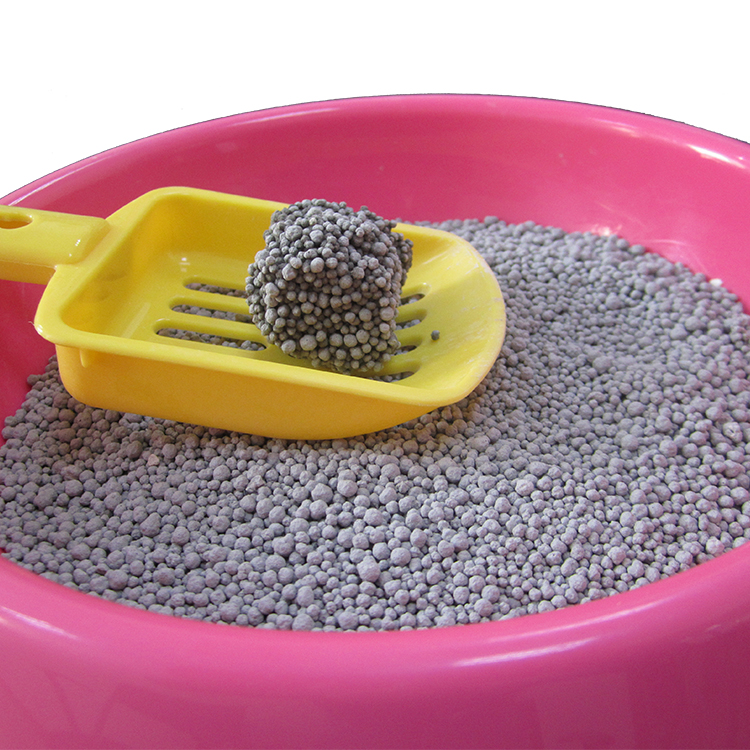 Bentonite cat litter with Lemon flavor manufacture in China