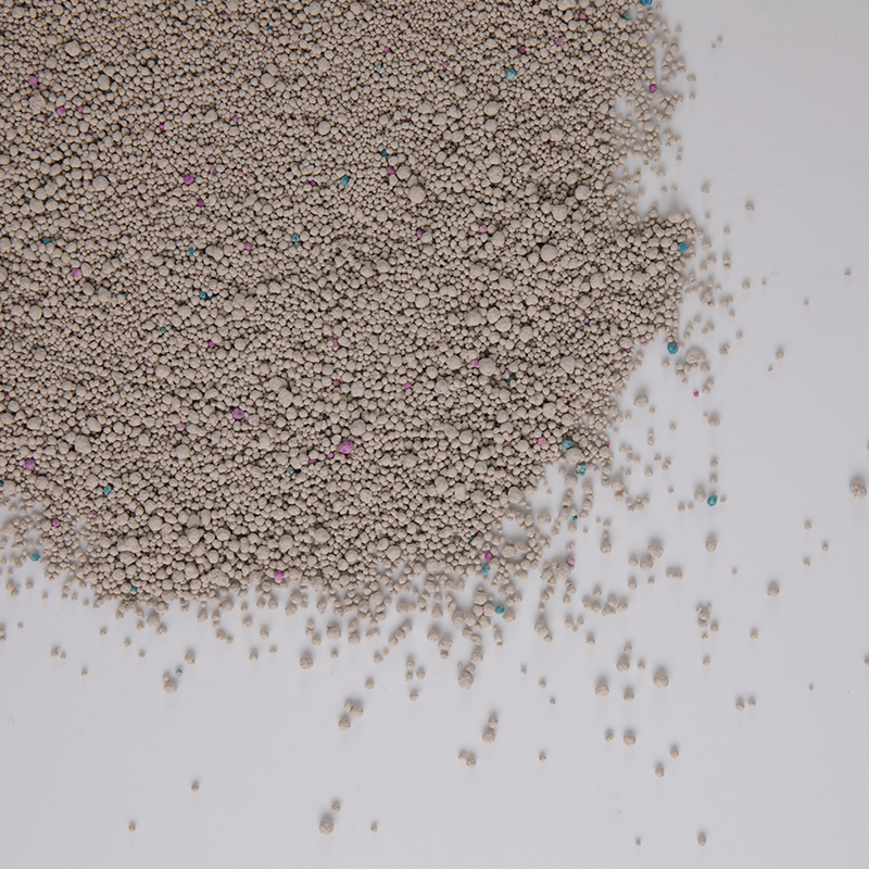 Clump dust free natrual crushed bentonite clay cat litter 