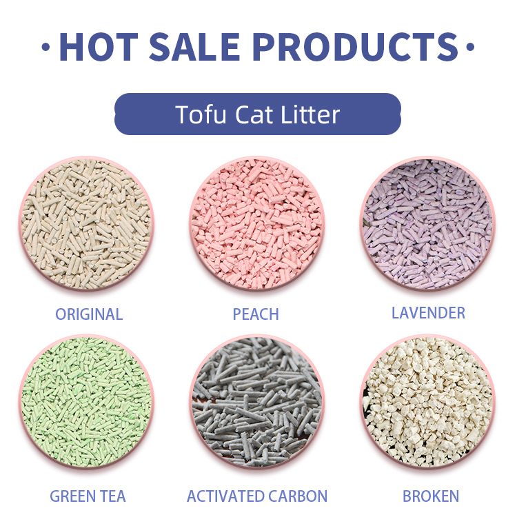 Tofu cat litter manufacturer in China