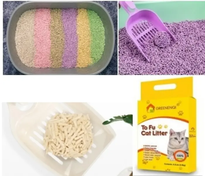Premium Scent Tofu cat litter with OEM private logo on sale in Lithuania